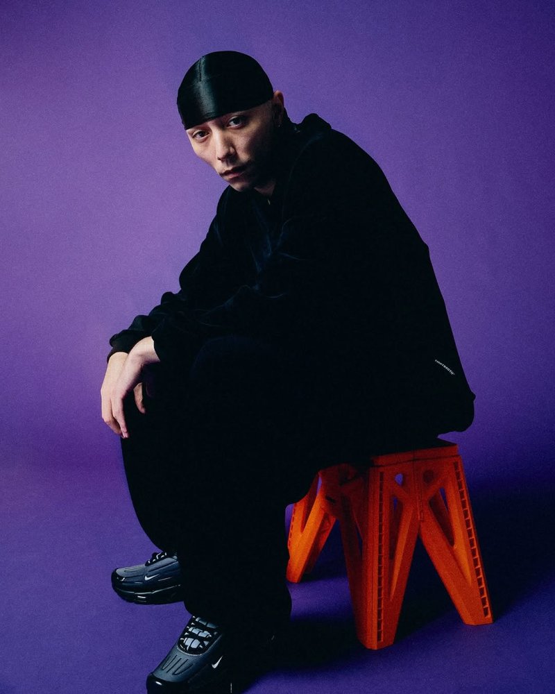 画像3: TIGHTBOOTH/LABEL LOGO FOLDING STOOL（Orange）［フォールディングスツール-26春夏］