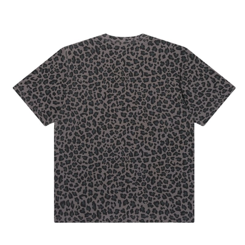 画像2: BlackEyePatch/LEOPARD PATTERNED SMALL OG TEE(BLACK)
