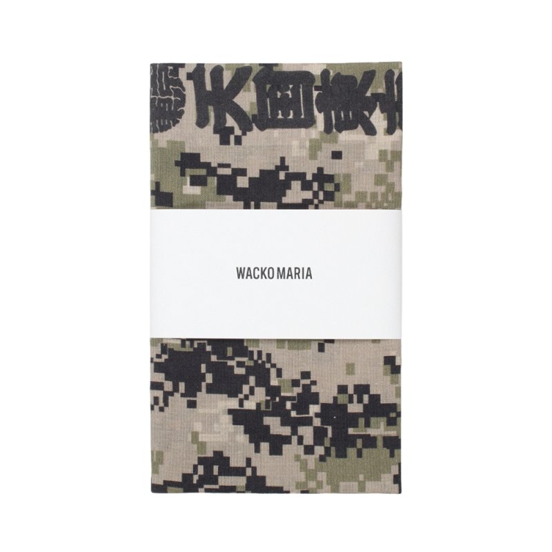 画像1: WACKO MARIA/水野染工場 / 手ぬぐい（BEIGE）［手ぬぐい-26春夏］