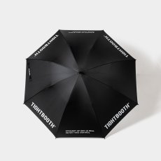 画像4: TIGHTBOOTH/LABEL LOGO UMBRELLA（Black）［アンブレラ-26春夏］ (4)