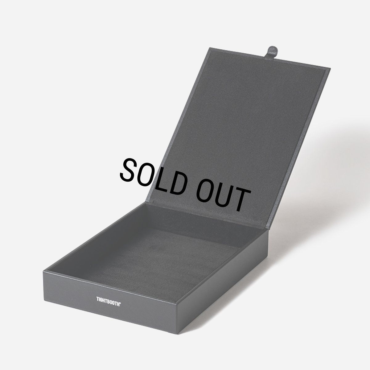 画像3: TIGHTBOOTH/LEATHER STATIONERY BOX（Black）［レザーステーショナリーボックス-26春夏］ (3)