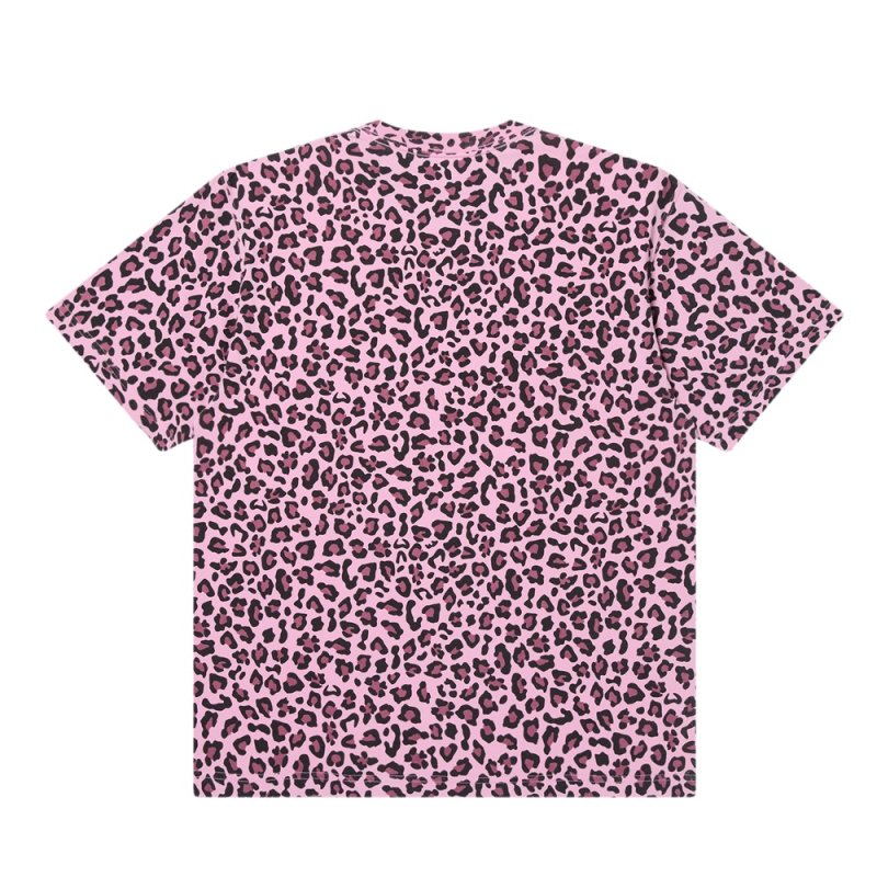 画像2: BlackEyePatch/LEOPARD PATTERNED SMALL OG TEE(PINK)
