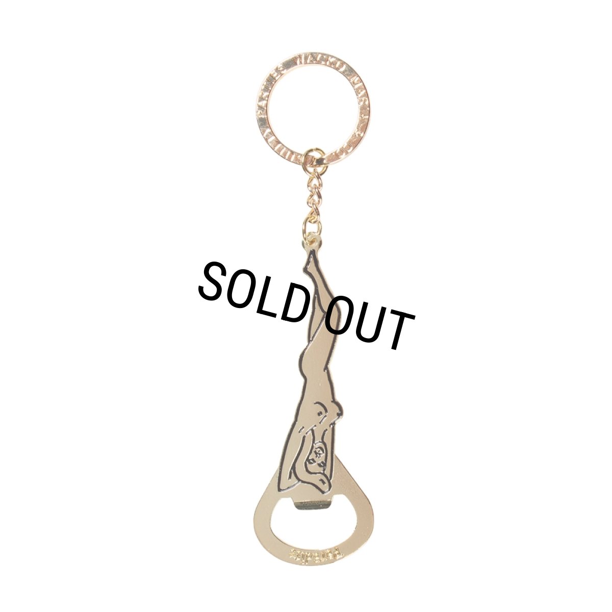 画像1: WACKO MARIA/BOTTLE OPENER（GOLD）［ボトルオープナー-26春夏］ (1)