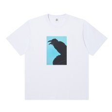 画像1: BlackEyePatch/JIRO KONAMI CROW PHOTO TEE（WHITE） (1)