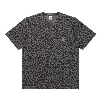 BlackEyePatch/LEOPARD PATTERNED SMALL OG TEE（BLACK） - JONAS