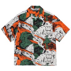 画像1: WACKO MARIA/HAWAIIAN SHIRT（GRAY）［ハワイアンシャツ-26春夏］ (1)