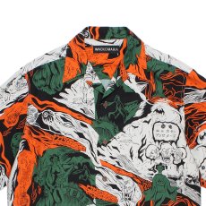 画像2: WACKO MARIA/HAWAIIAN SHIRT（GRAY）［ハワイアンシャツ-26春夏］ (2)