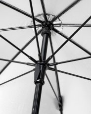 画像11: TIGHTBOOTH/LABEL LOGO UMBRELLA（Black）［アンブレラ-26春夏］ (11)
