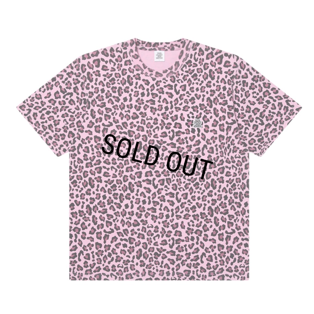 画像1: BlackEyePatch/LEOPARD PATTERNED SMALL OG TEE（PINK） (1)