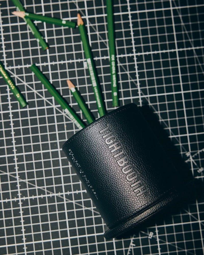 画像3: TIGHTBOOTH/LEATHER PEN HOLDER（Black）［レザーペンホルダー-26春夏］