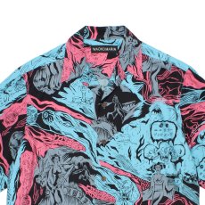 画像2: WACKO MARIA/HAWAIIAN SHIRT（BLUE）［ハワイアンシャツ-26春夏］ (2)