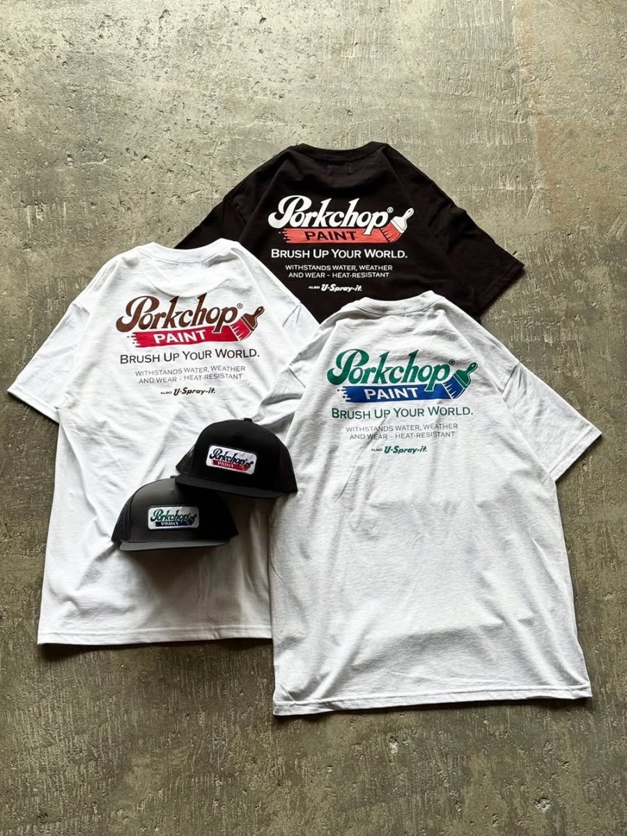 画像6: PORKCHOP/PCP LOGO TEE（ASH）［PCPロゴT-26春夏］ (6)