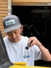 画像5: PORKCHOP/PCP WAPPEN MESH CAP（CHARCOAL）［PCPワッペンメッシュキャップ-26春夏］ (5)
