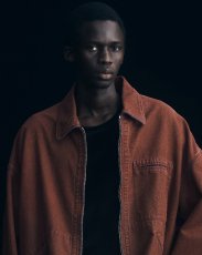画像8: COOTIE PRODUCTIONS/Grainy Denim Work Jacket（Red）［グレイニィデニムワークJKT-26春夏］ (8)