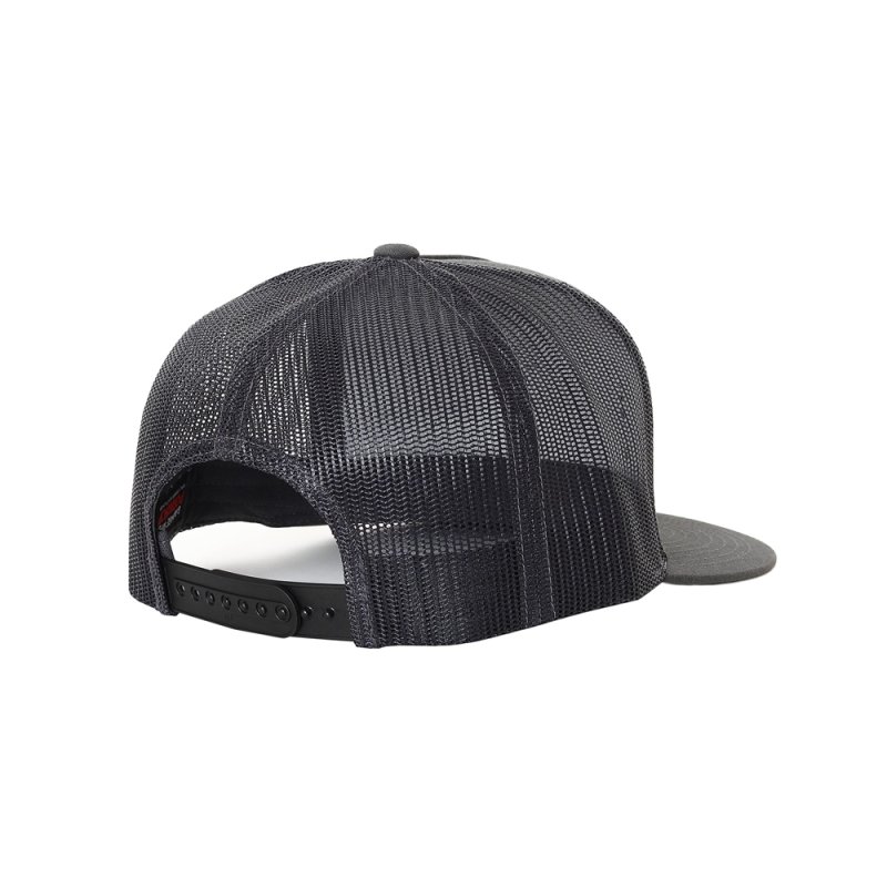 画像2: PORKCHOP/PCP WAPPEN MESH CAP（CHARCOAL）［PCPワッペンメッシュキャップ-26春夏］