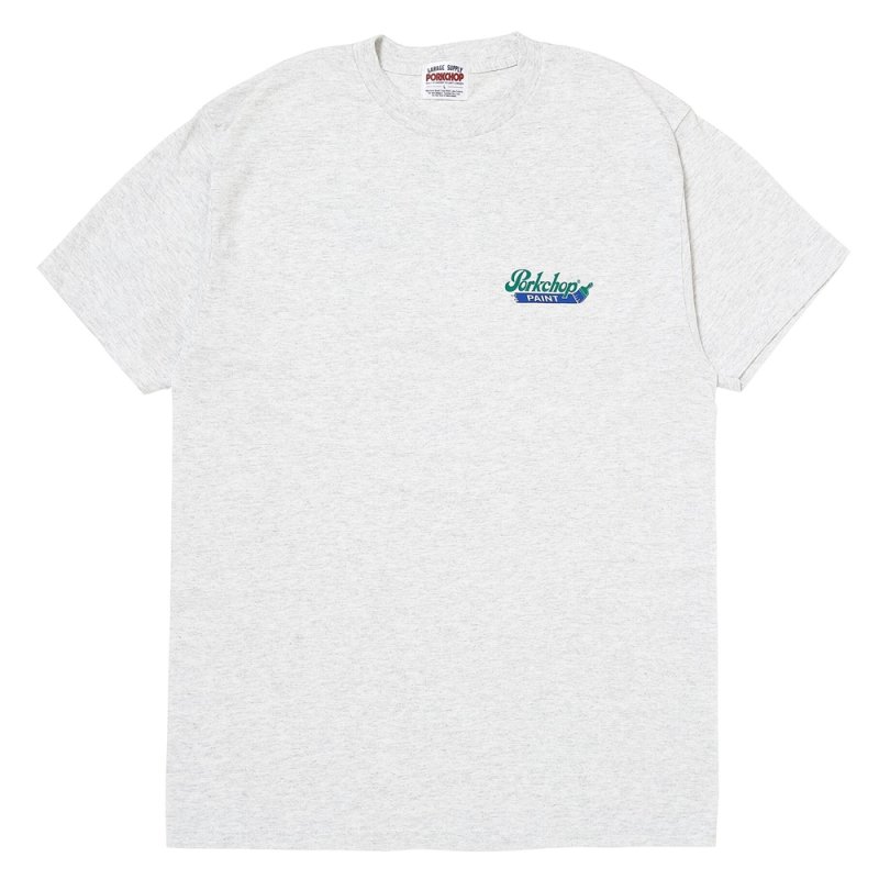 画像1: PORKCHOP/PCP LOGO TEE（ASH）［PCPロゴT-26春夏］