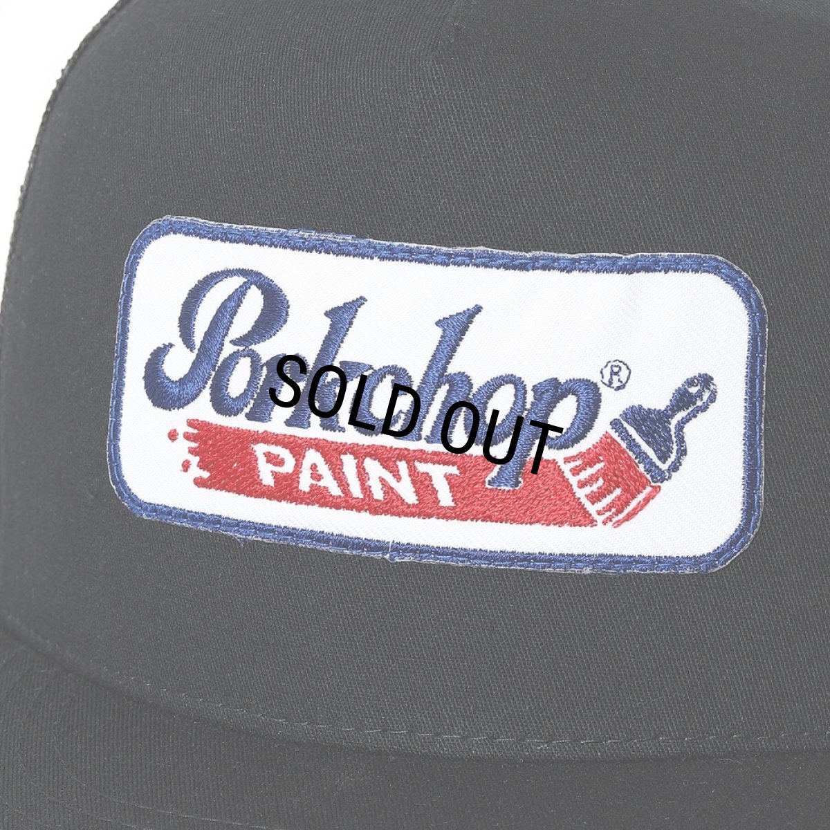 画像3: PORKCHOP/PCP WAPPEN MESH CAP（BLACK）［PCPワッペンメッシュキャップ-26春夏］ (3)