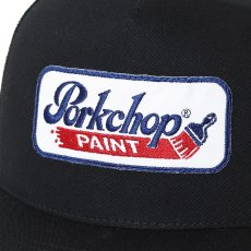 画像3: PORKCHOP/PCP WAPPEN MESH CAP（BLACK）［PCPワッペンメッシュキャップ-26春夏］ (3)