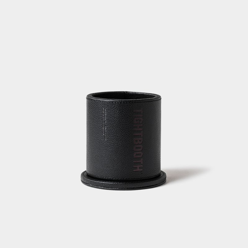 画像1: TIGHTBOOTH/LEATHER PEN HOLDER（Black）［レザーペンホルダー-26春夏］