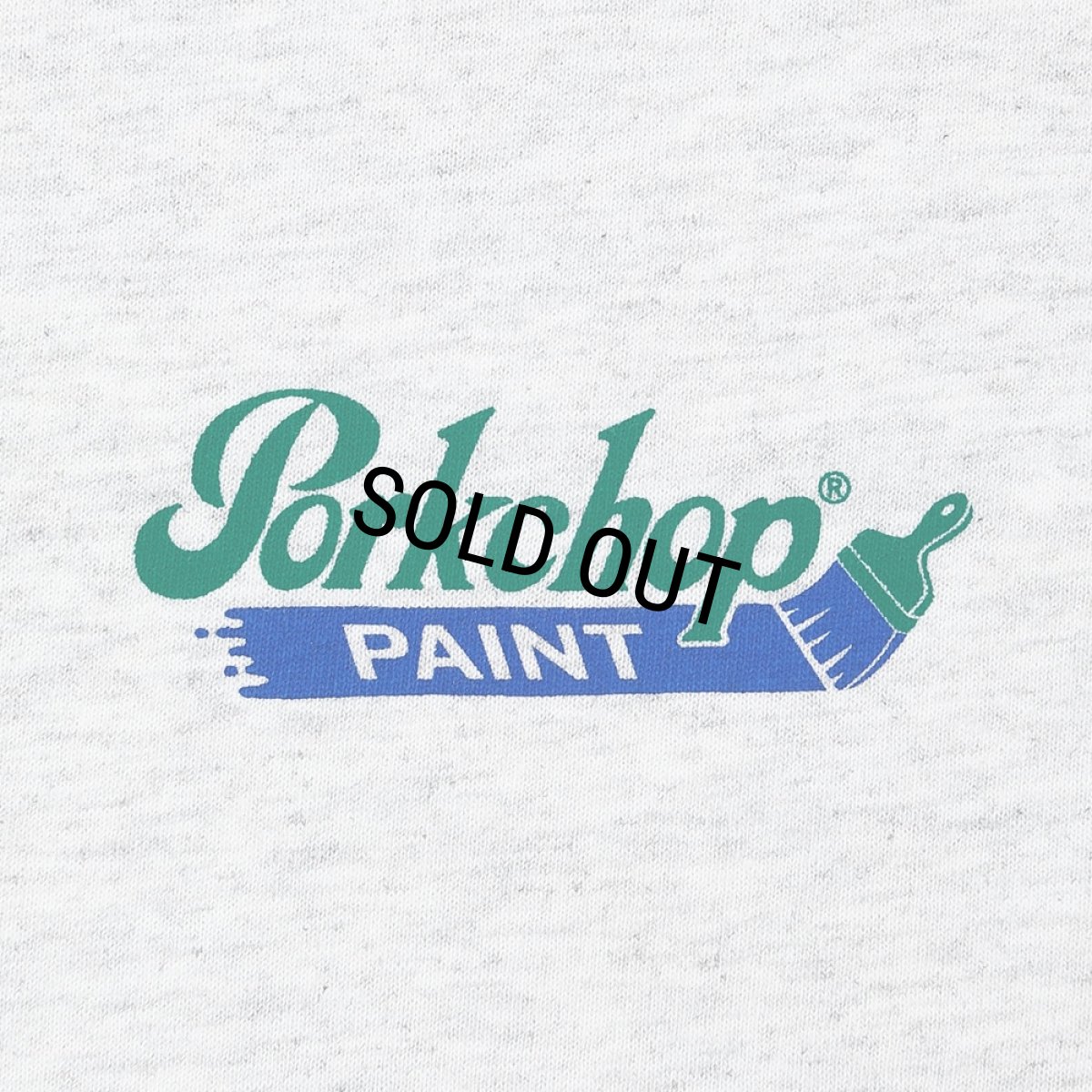 画像3: PORKCHOP/PCP LOGO TEE（ASH）［PCPロゴT-26春夏］ (3)