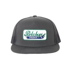 画像1: PORKCHOP/PCP WAPPEN MESH CAP（CHARCOAL）［PCPワッペンメッシュキャップ-26春夏］ (1)