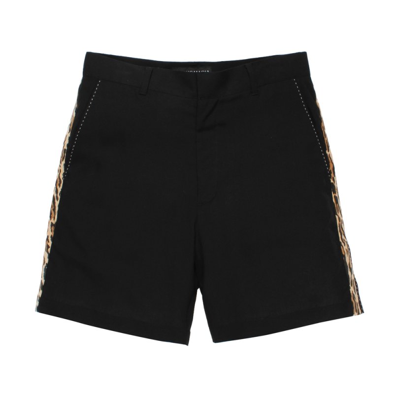 画像2: WACKO MARIA/SWITCHING 50'S SHORT TROUSERS（BLACK）［スイッチング50'Sショーツ-26春夏］
