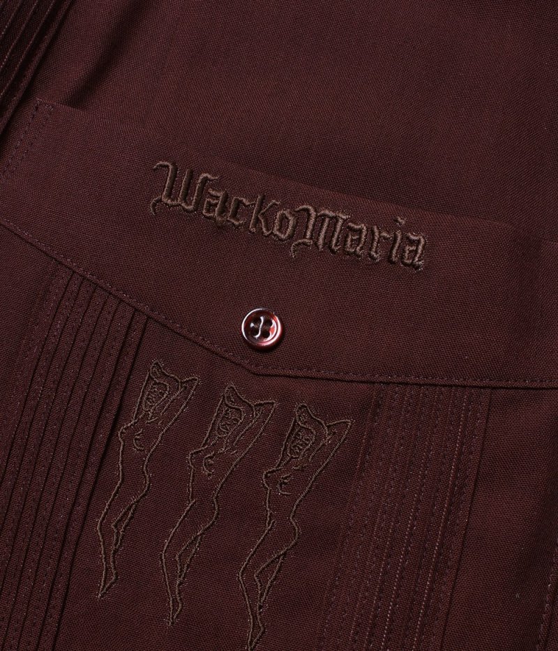 画像2: WACKO MARIA/CUBA SHORTS（BROWN）［キューバショーツ-26春夏］