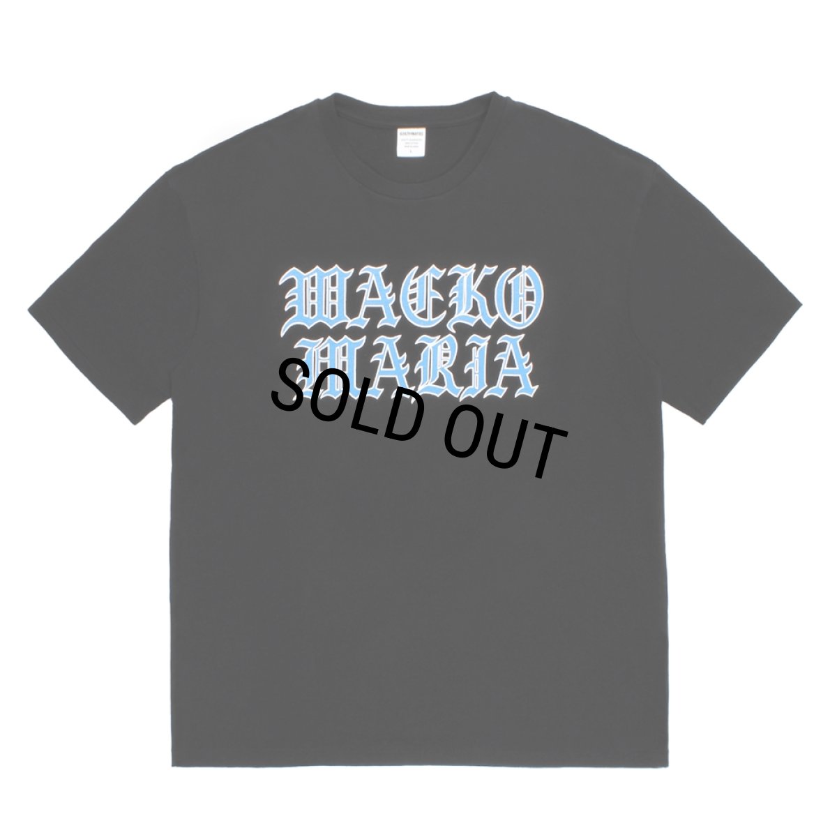 画像1: WACKO MARIA/WASHED HEAVY WEIGHT T-SHIRT（BLACK）［プリントT-26春夏］ (1)