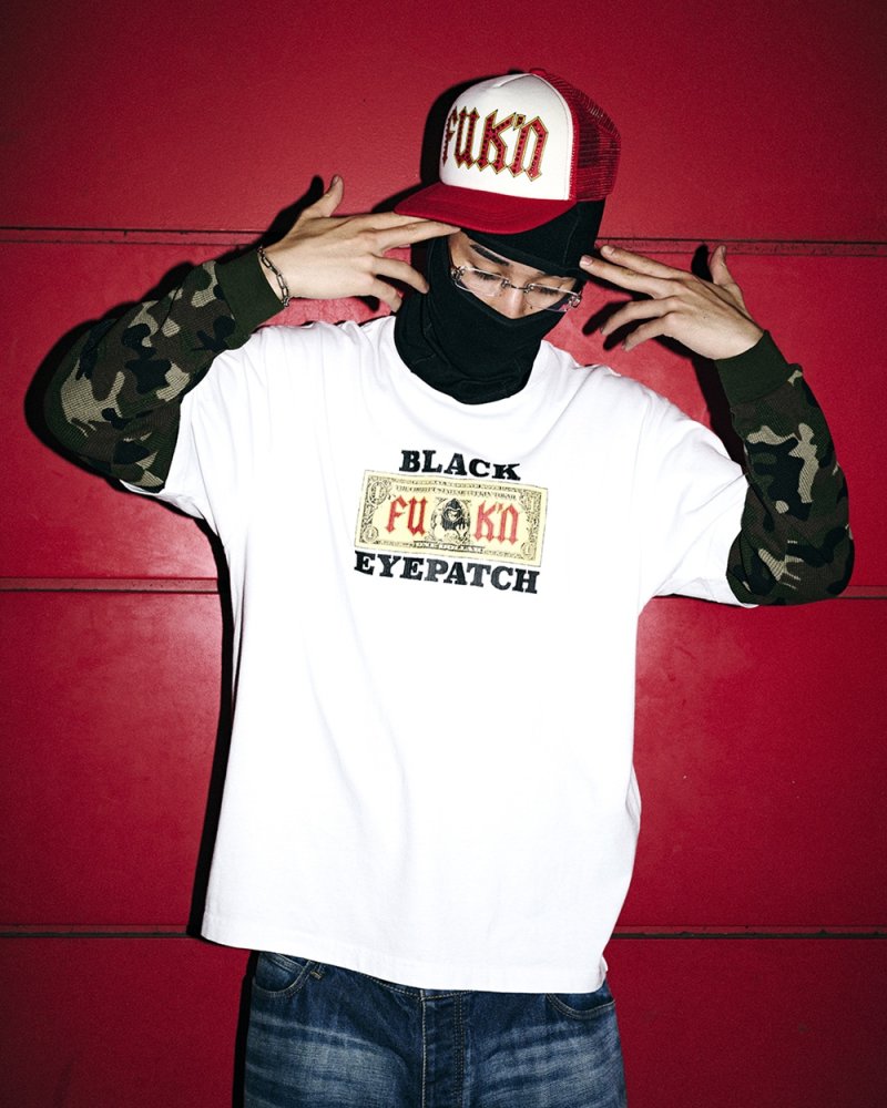 画像3: BlackEyePatch/FUK’N DOLLAR BILL TEE（WHITE）