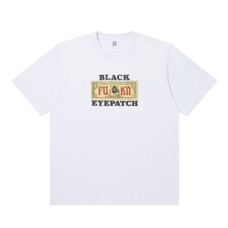 BlackEyePatch/FUK'N DOLLAR BILL TEE（WHITE） - JONAS