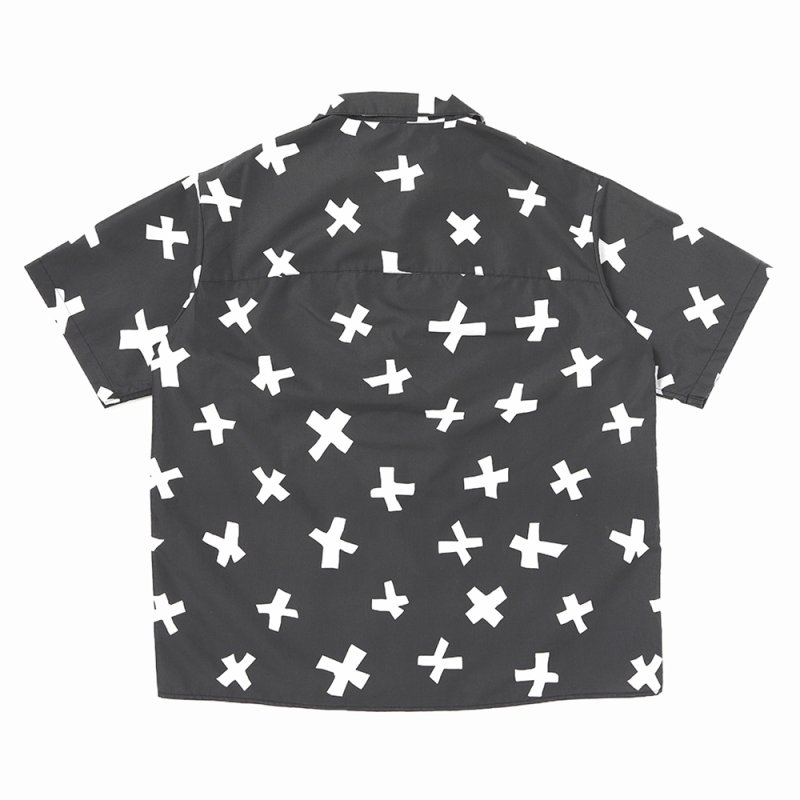 画像2: CHALLENGER/CROSS SHIRT（BLACK）［クロスシャツ-26春夏］
