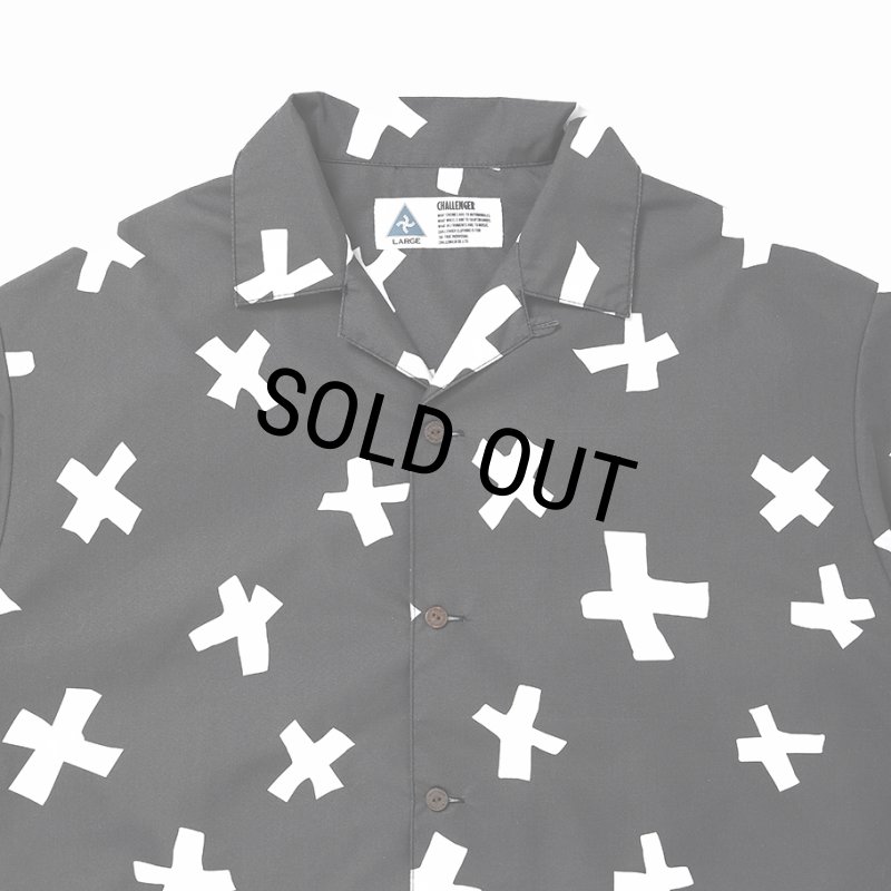 CHALLENGER/CROSS SHIRT（BLACK）［クロスシャツ-26春夏］ - JONAS