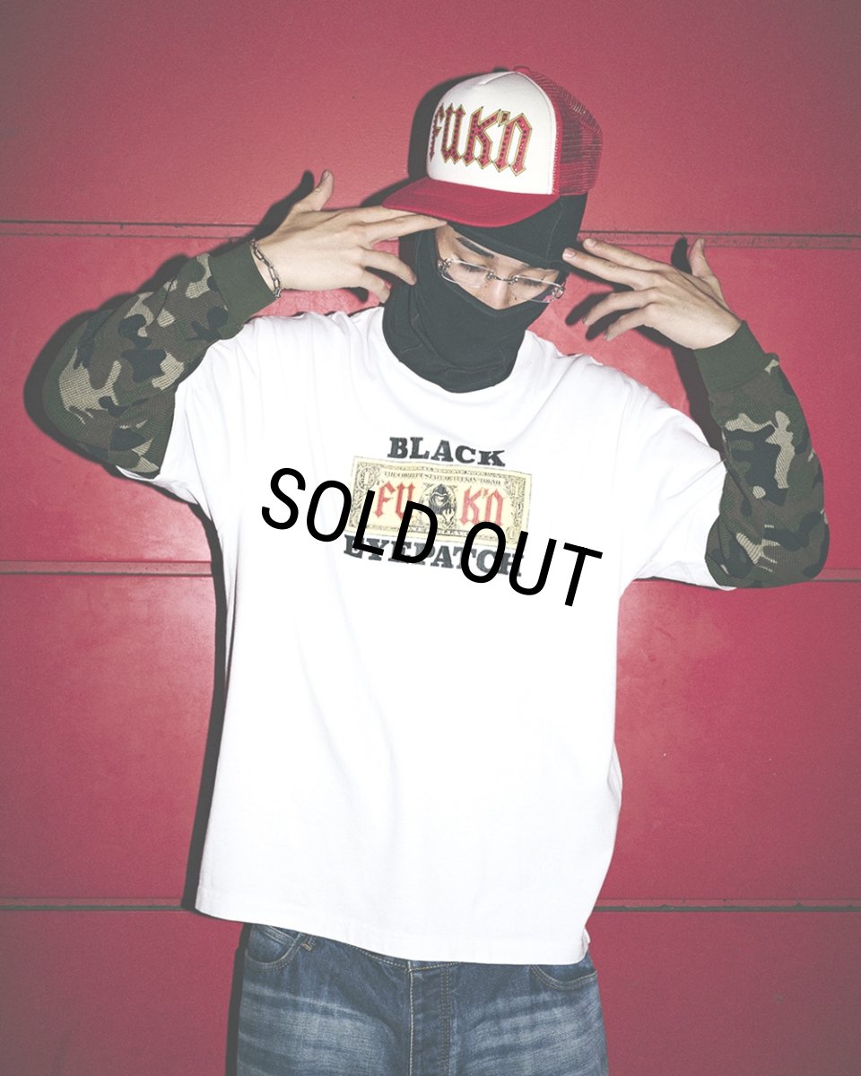 画像3: BlackEyePatch/FUK’N DOLLAR BILL TEE（WHITE） (3)