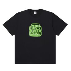画像1: BlackEyePatch/GLOW IN THE DARK SPRAYED OG LABEL TEE（BLACK） (1)