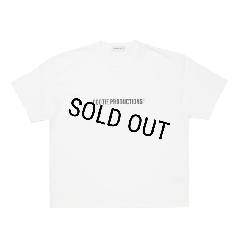 COOTIE PRODUCTIONS/Print S/S Tee - 1（White）［プリントT-26春夏
