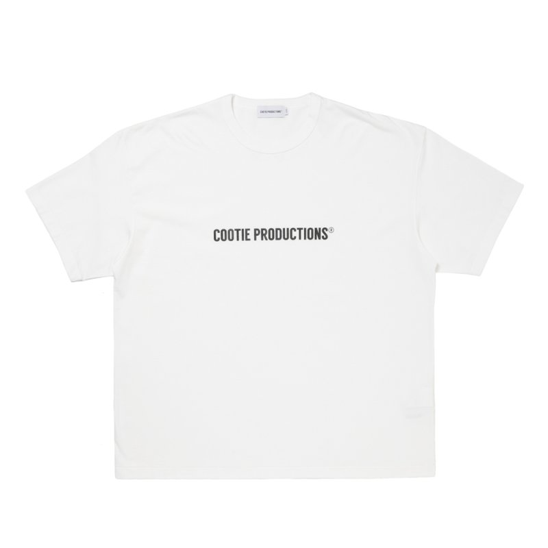 画像1: COOTIE PRODUCTIONS/Print S/S Tee - 1（White）［プリントT-26春夏］