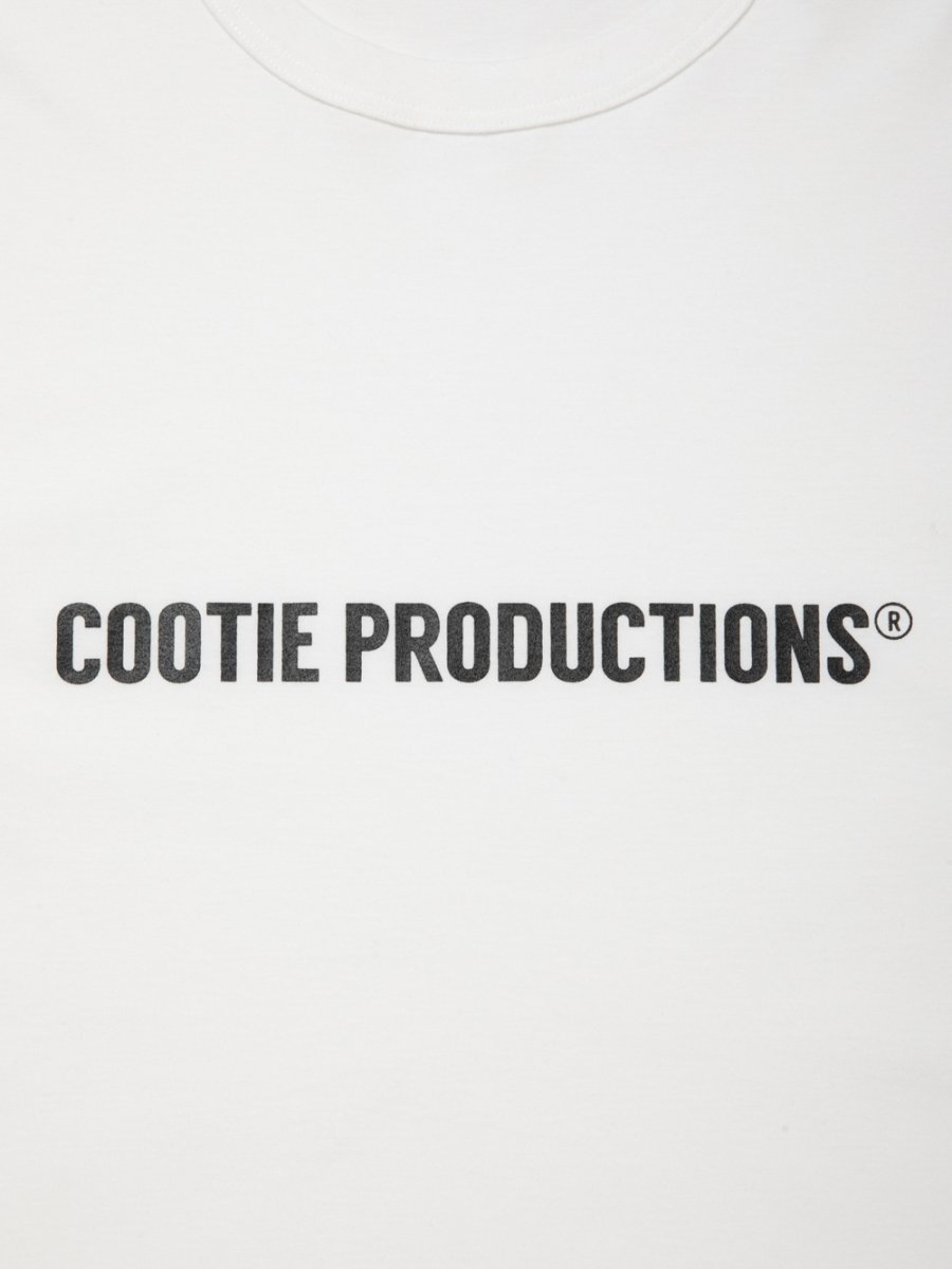 画像2: COOTIE PRODUCTIONS/Print S/S Tee - 1（White）［プリントT-26春夏］ (2)