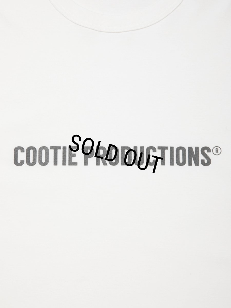 画像2: COOTIE PRODUCTIONS/Print S/S Tee - 1（White）［プリントT-26春夏］ (2)