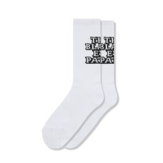 画像1: BlackEyePatch/OG LABEL SOCKS（WHITE） (1)