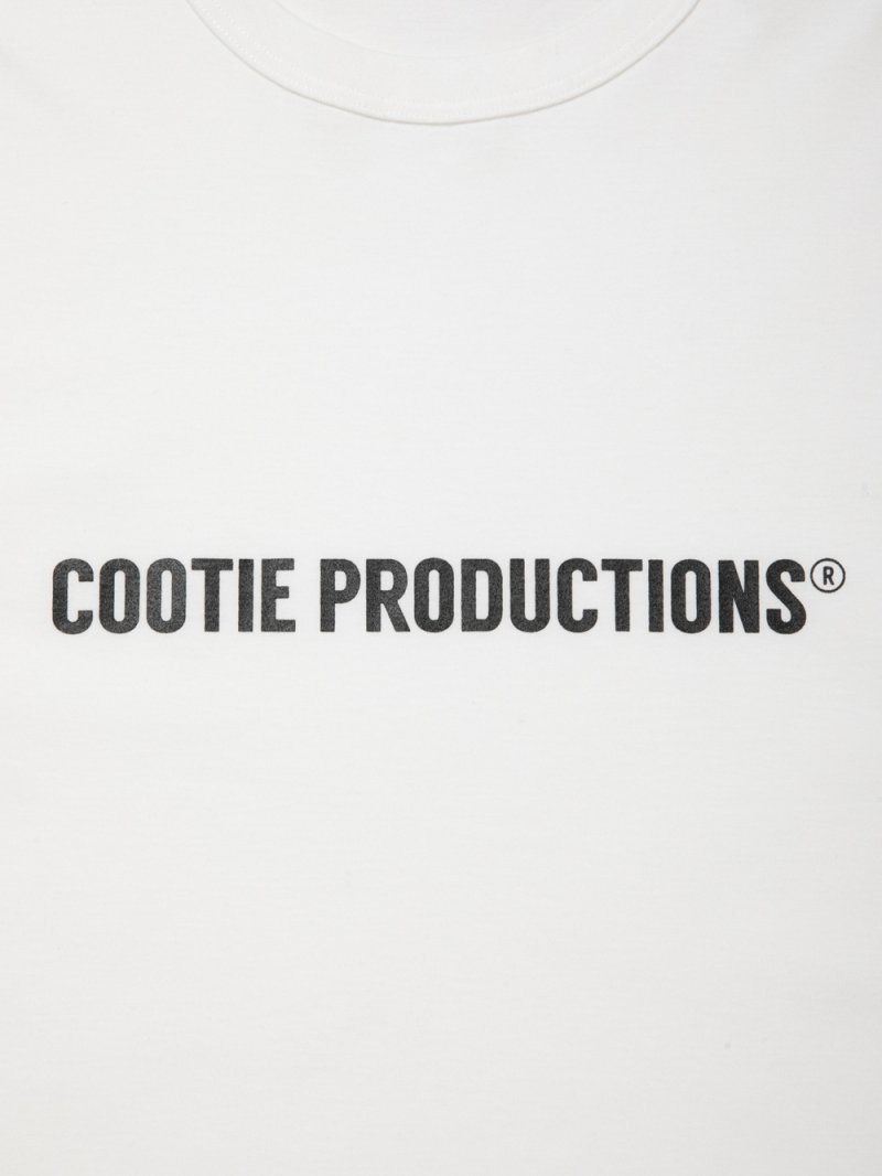 画像2: COOTIE PRODUCTIONS/Print S/S Tee - 1（White）［プリントT-26春夏］
