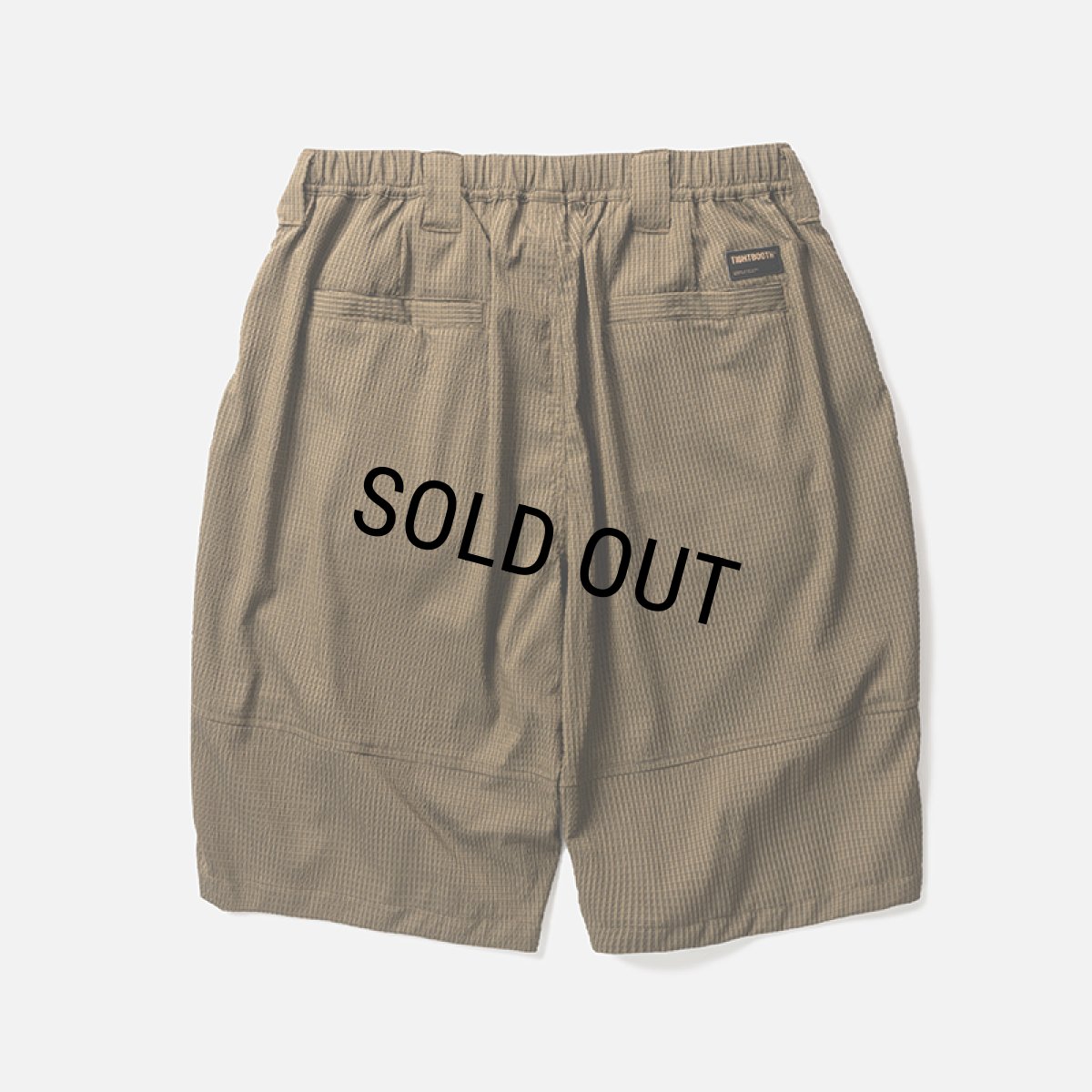 画像2: TIGHTBOOTH/SEERSUCKER BIG SHORTS（Olive）［シアサッカービッグショーツ-26夏］ (2)