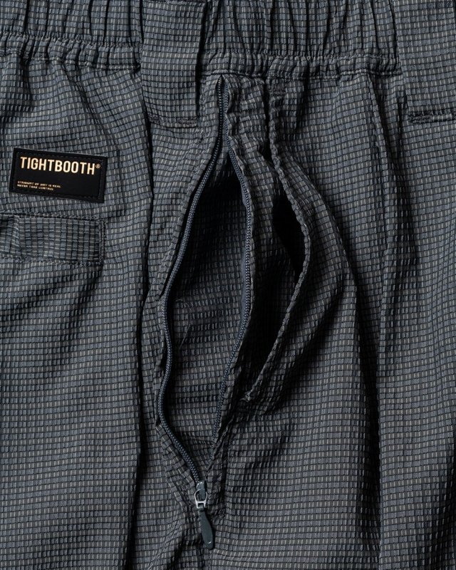 TIGHTBOOTH/SEERSUCKER BALLOON PANTS（Gray）［シアサッカーバルーン