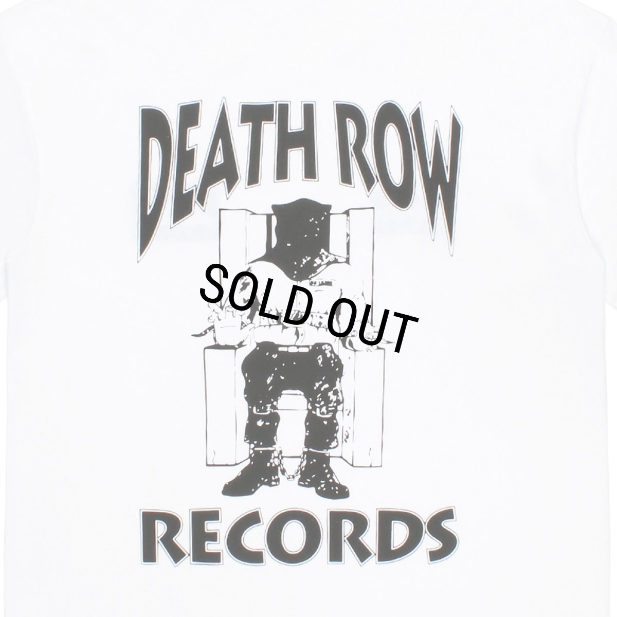 画像6: WACKO MARIA/DEATH ROW RECORDS / WASHED HEAVY WEIGHT T-SHIRT（WHITE）［刺繍+プリントT-26春夏］ (6)