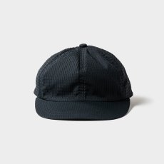 画像2: TIGHTBOOTH/SEERSUCKER 6 PANEL（Black）［シアサッカー6パネル-26夏］ (2)