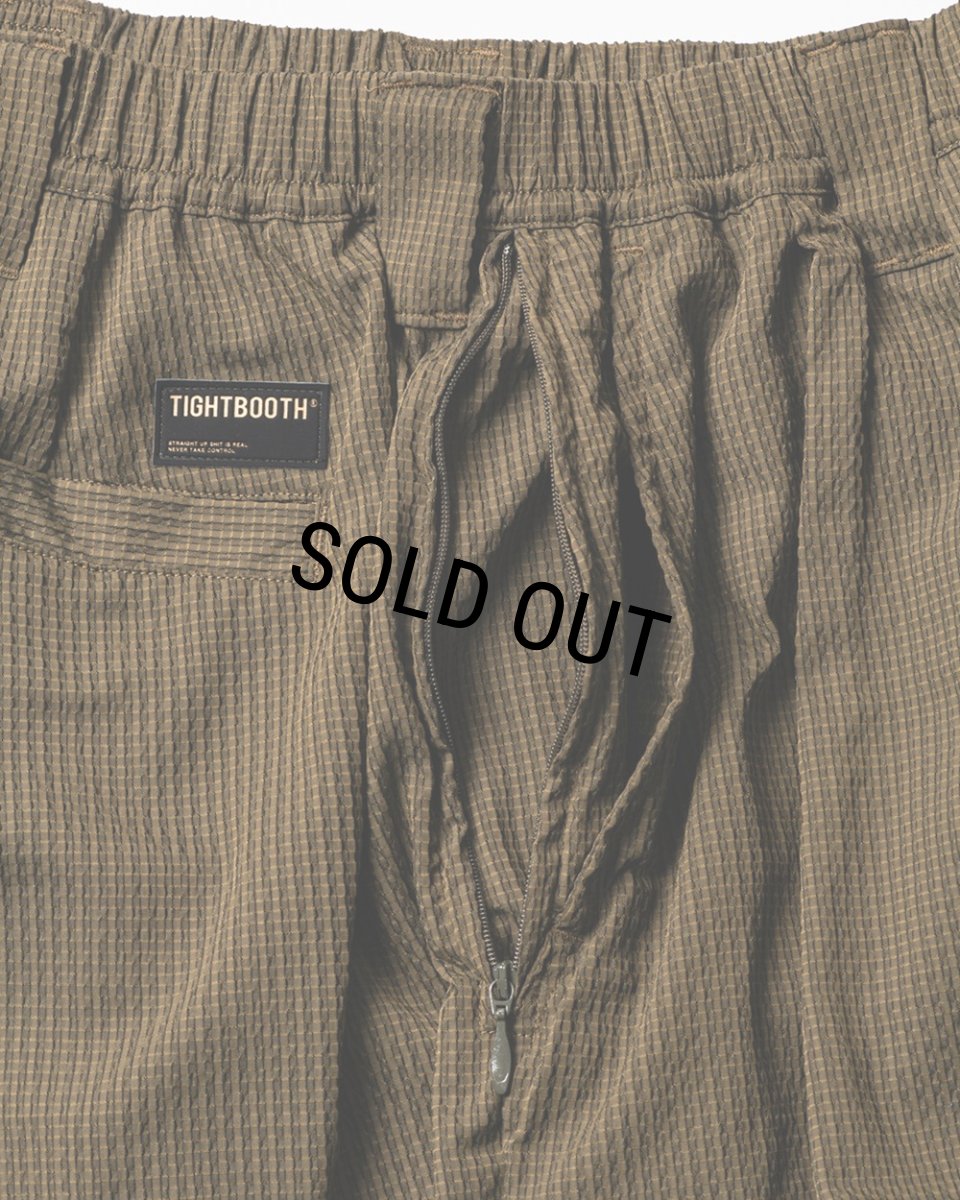 画像7: TIGHTBOOTH/SEERSUCKER BIG SHORTS（Olive）［シアサッカービッグショーツ-26夏］ (7)
