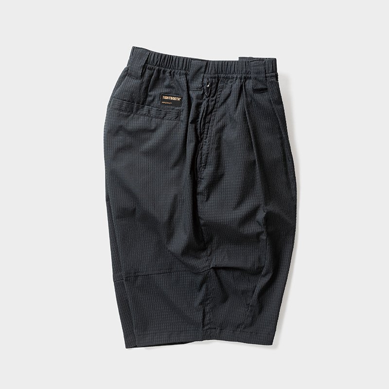 画像2: TIGHTBOOTH/SEERSUCKER BIG SHORTS（Black）［シアサッカービッグショーツ-26夏］
