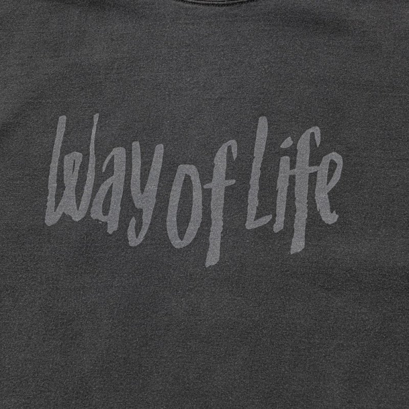 画像3: RATS/WAY OF LIFE TEE（BLACK）［ウェイオブライフT-26春夏］