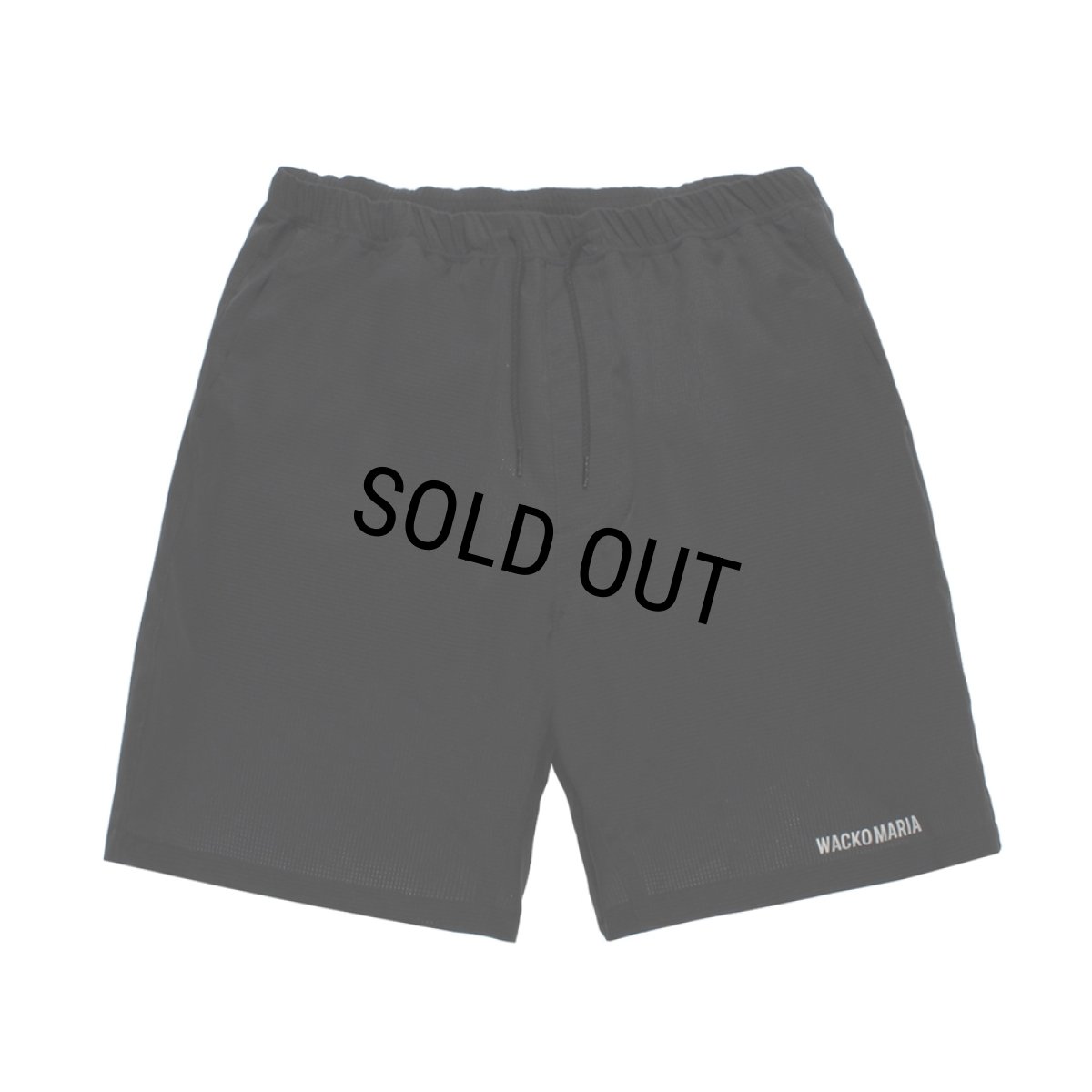 画像1: WACKO MARIA/NANGA / COMFY SHORTS（BLACK）［コンフィーショーツ-26春夏］ (1)