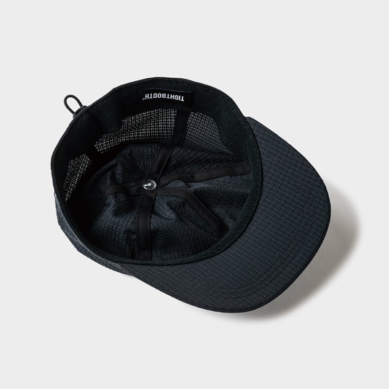 画像3: TIGHTBOOTH/SEERSUCKER 6 PANEL（Black）［シアサッカー6パネル-26夏］