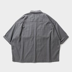 画像2: TIGHTBOOTH/SEERSUCKER ROLL UP SHIRT（Gray）［シアサッカーロールアップシャツ-26夏］ (2)